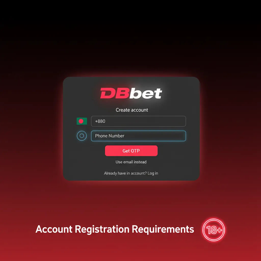 Checklist for Bangladesh gambling account signup: 18+, real info, one account, KYC ID, address, own payment method.